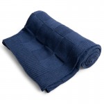 Бебешко одеяло Square Checks  80/100 тъмносин цвят